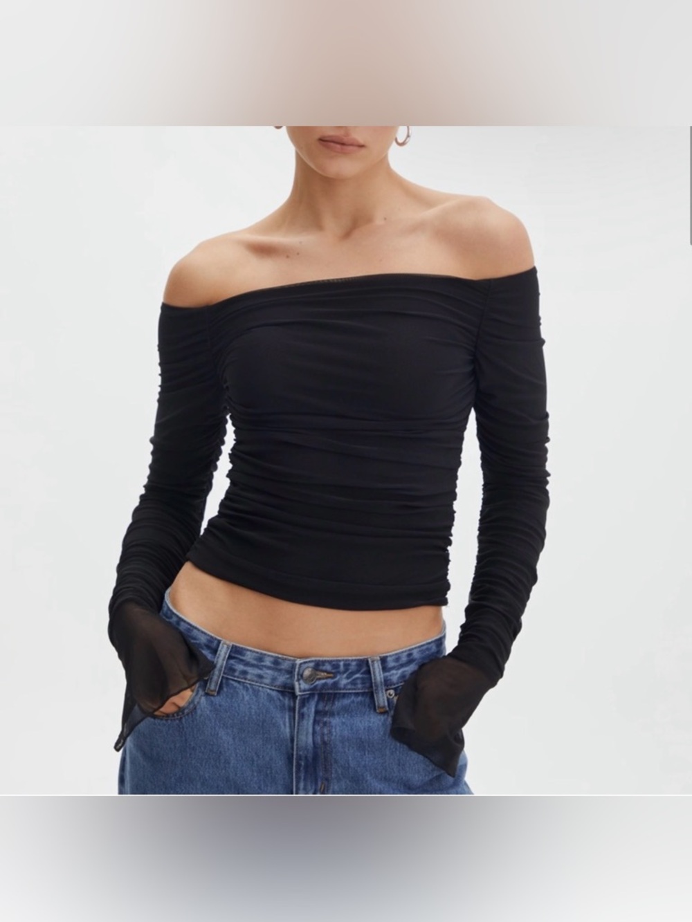 Glasson off the shoulder top
